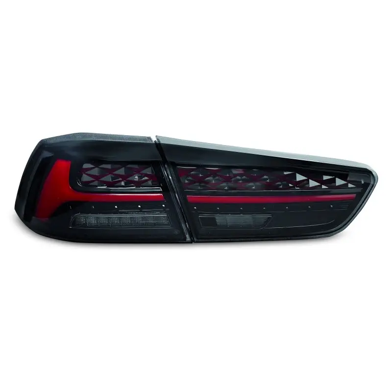 Feux Arrière LED Rouges pour Mitsubishi Lancer 8 Sedan 2008-2016 Offre Exclusive