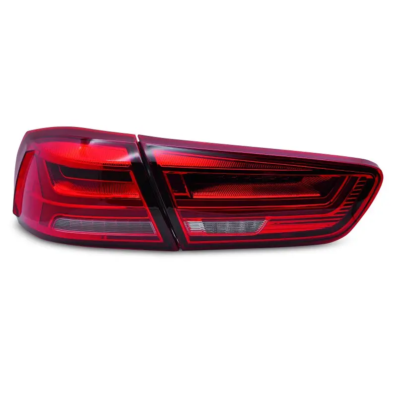 Feux Arrière LED Rouge pour Mitsubishi Lancer 8 Sedan 2008-2016 Vente Flash