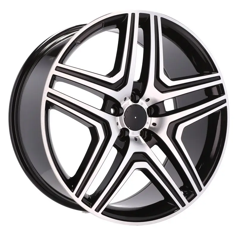 4 jantes 8.5 19 5x112 design Mercedes Noir Brillant Promotion Saisonnière