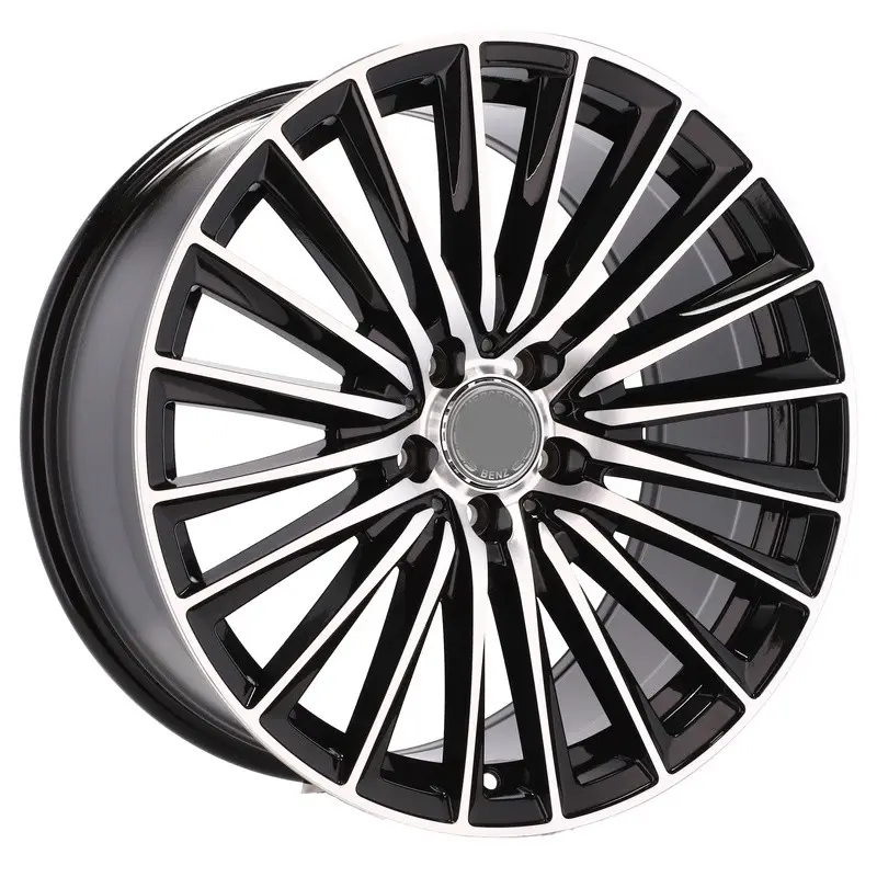 4 jantes 8.0 19 5x112 design Mercedes Noir Brillant Jusqu’à Épuisement Des Stocks