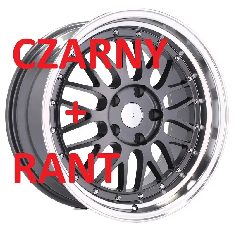 4 jantes 7.5 17 5x120 Noir Brillant Nouveauté