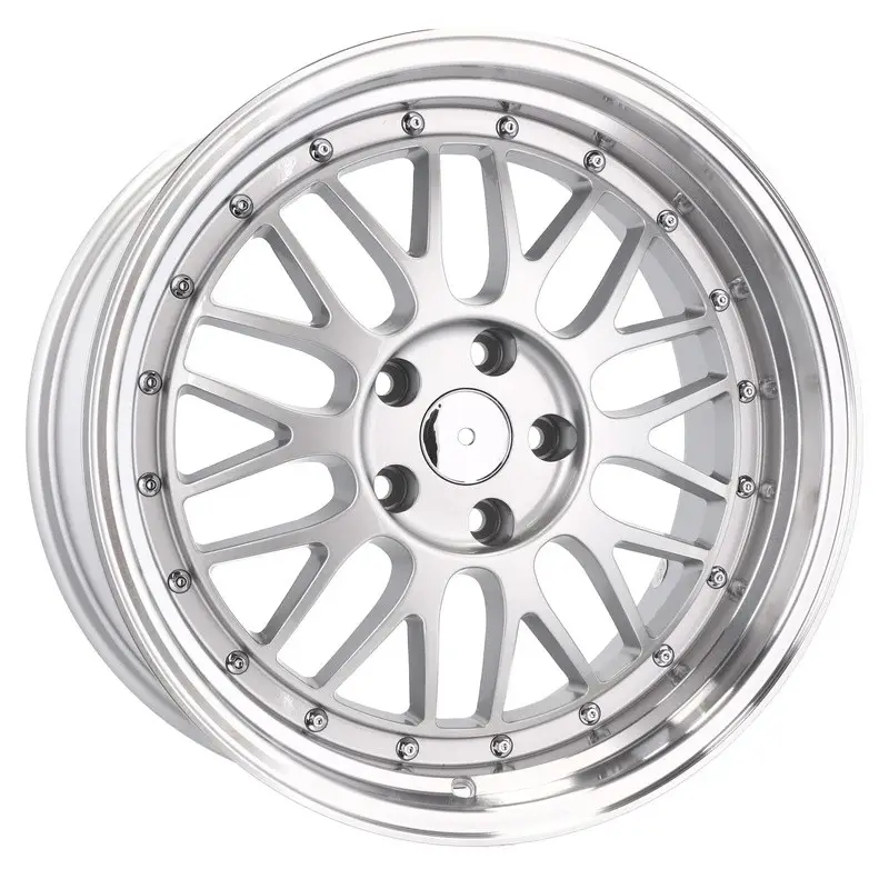 4 jantes 8.5 17 5x120 Argent Brillant Usine Directe