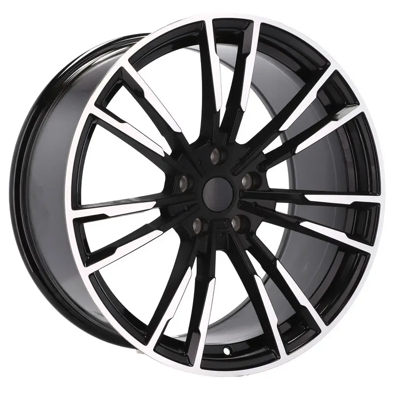 4 jantes 8.0 20 5x112 design BMW Noir Brillant Solde