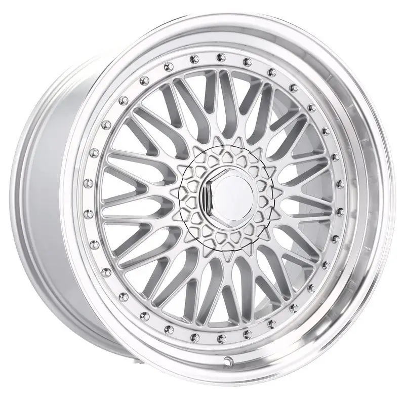 4 jantes 8.0 18 5x112 Argent Brillant Nouveauté