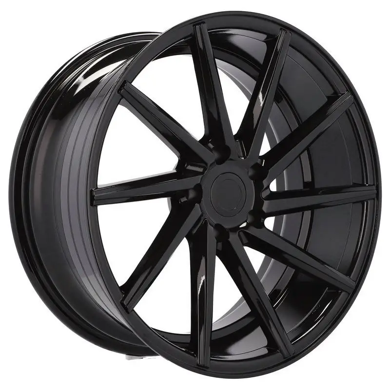 4 jantes 8.0 18 5x100 Noir Brillant Quantité Limitée