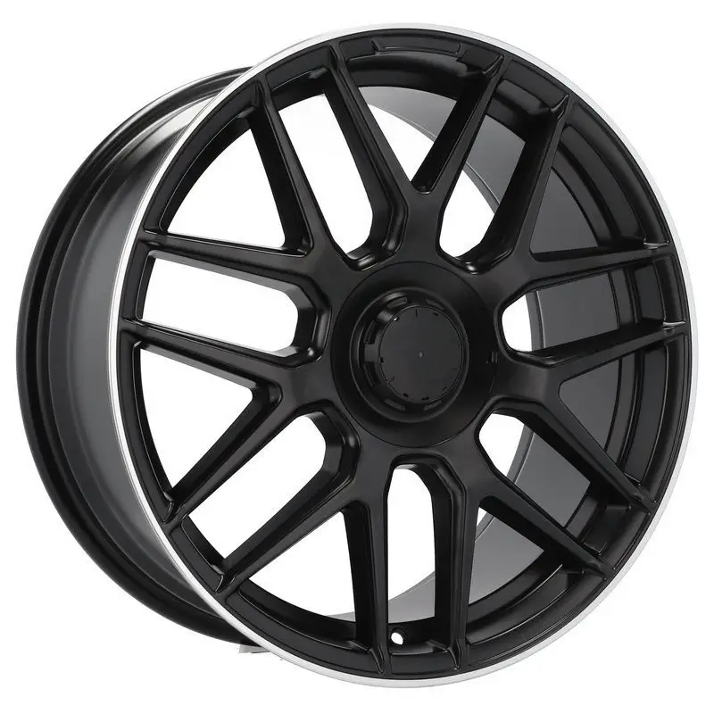 4 jantes 8.5 19 5x112 design Mercedes Noir Mat Achat Immédiat