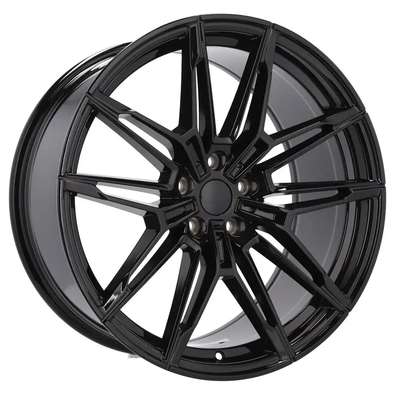 4 jantes 9.5 22 5x112 design BMW Noir Brillant Réduction