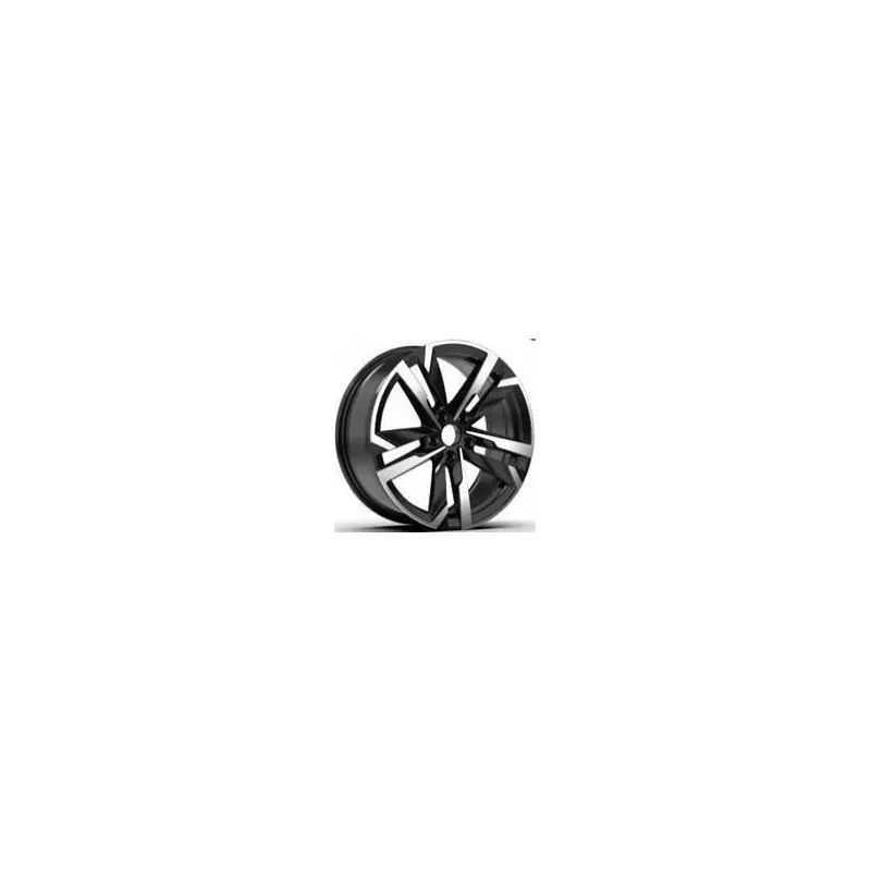 4 jantes 7.5 18 5x100 design Skoda Fluotournage Noir Brillant Achetez Aujourd’hui
