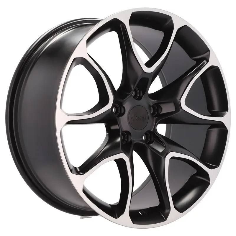 4 jantes 9.0 20 5x127 design Jeep Noir Brillant Vente Directe
