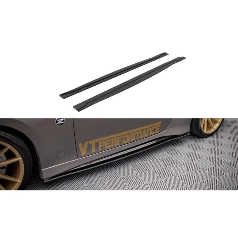 Street Pro Side Skirts Diffusers Nissan 370Z Nismo Facelift Nouveauté