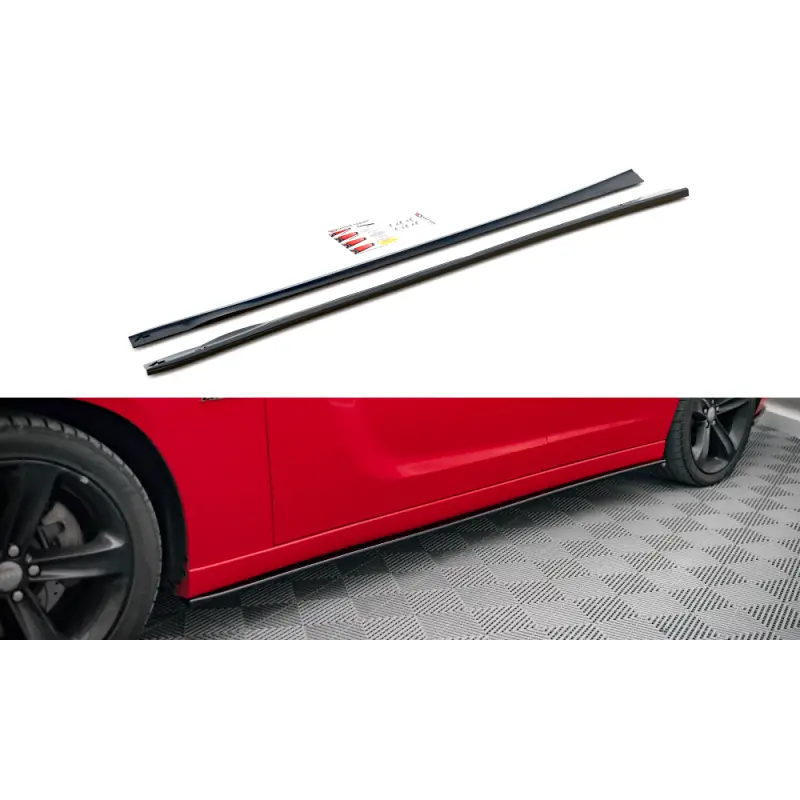 Vente Directe Side Skirts Diffusers Dodge Charger RT Mk7 Facelift