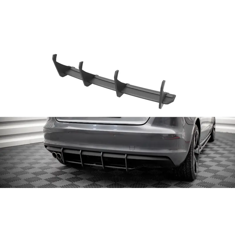 Street Pro Rear Diffuser Audi A3 Sportback 8V Achat Immédiat