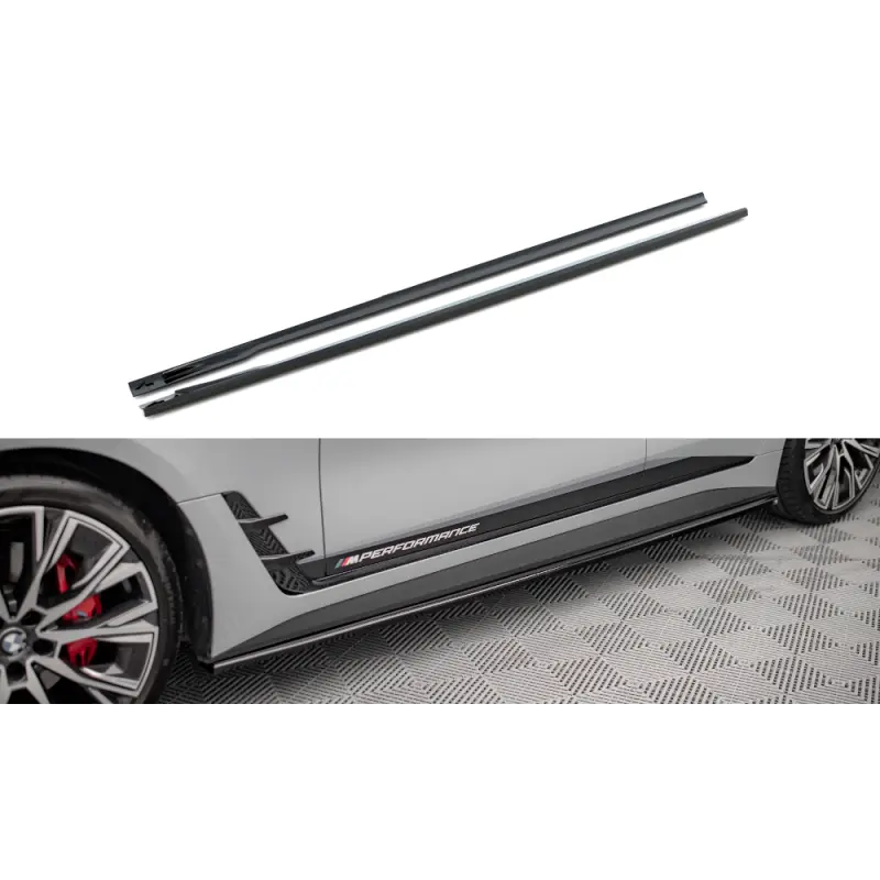 Vente Flash Side Skirts Diffusers V.1 BMW 4 Gran Coupe M-Pack / M440i G26