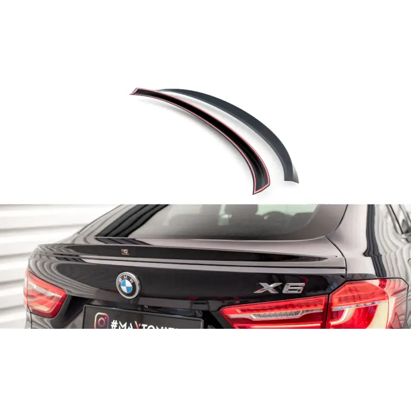 3D Spoiler Cap V.2 BMW X6 F16 M-Pack / X6 M F86 Prix Réduit