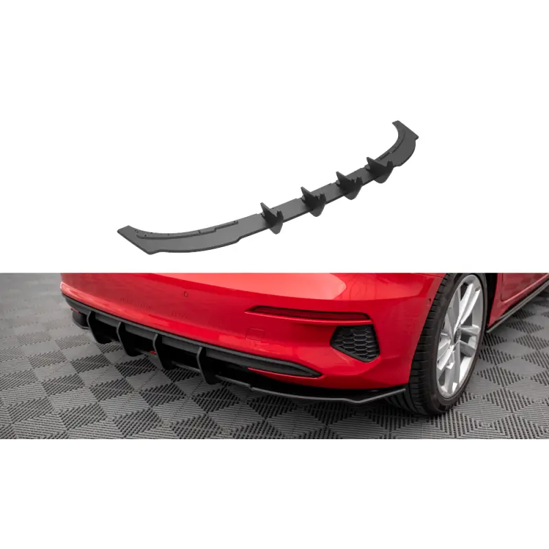Street Pro Rear Diffuser Audi A3 Sportback 8Y Populaire