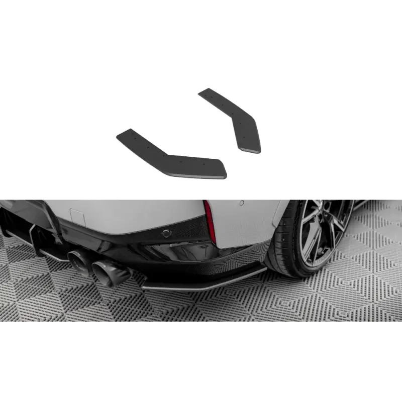 Street Pro Rear Side Splitters BMW 2 Coupe M240i G42 Authentique