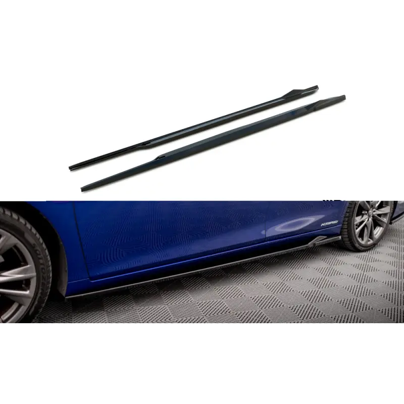 Vente Directe Side Skirts Diffusers Lexus ES F Sport Mk7