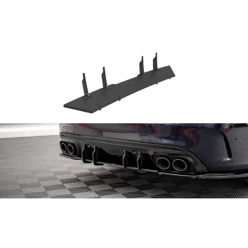 Super Prix Street Pro Rear Diffuser Mercedes-AMG C 43 Sedan / Estate W205 / S205 Facelift