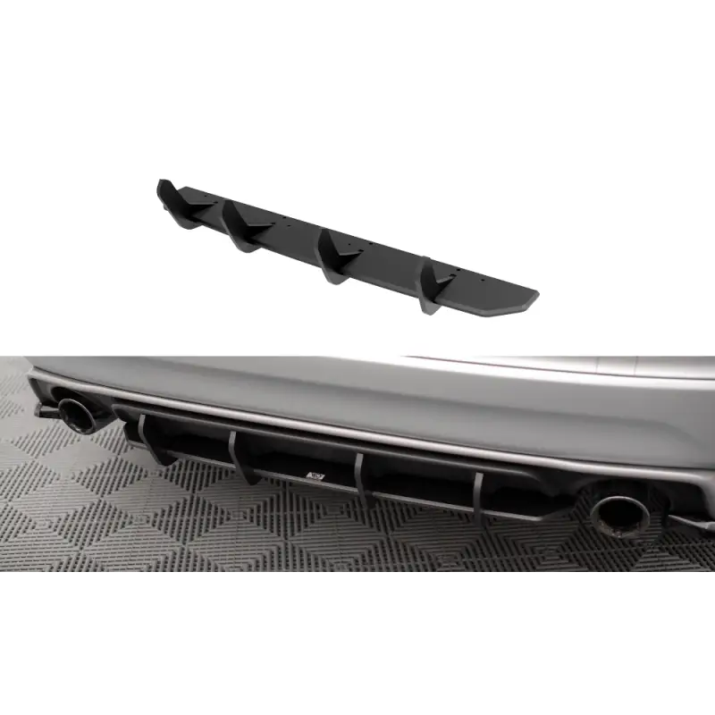Super Prix Street Pro Rear Diffuser Volvo XC60 R-Design Mk1 Facelift