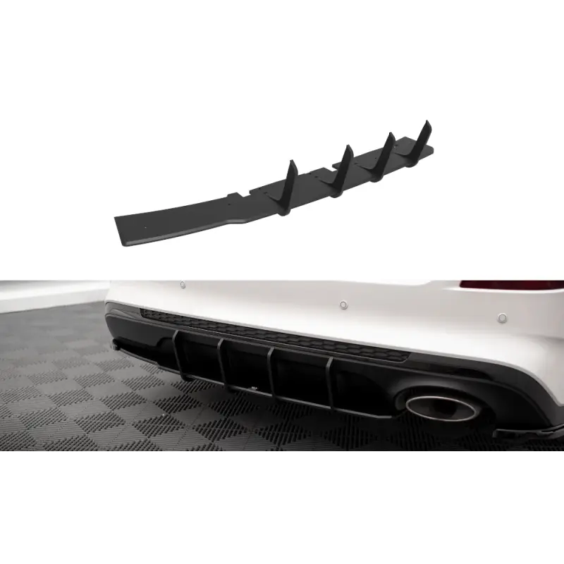 Acheter En Ligne Street Pro Rear Diffuser Kia Optima Mk4 Facelift