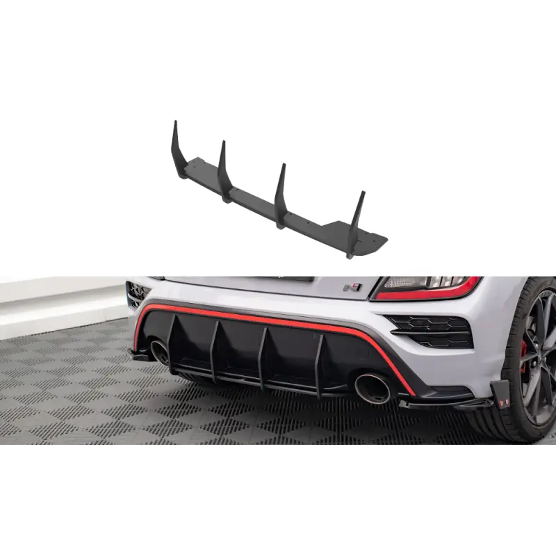 Street Pro Rear Diffuser Hyundai Kona N Mk1 Quantité Limitée