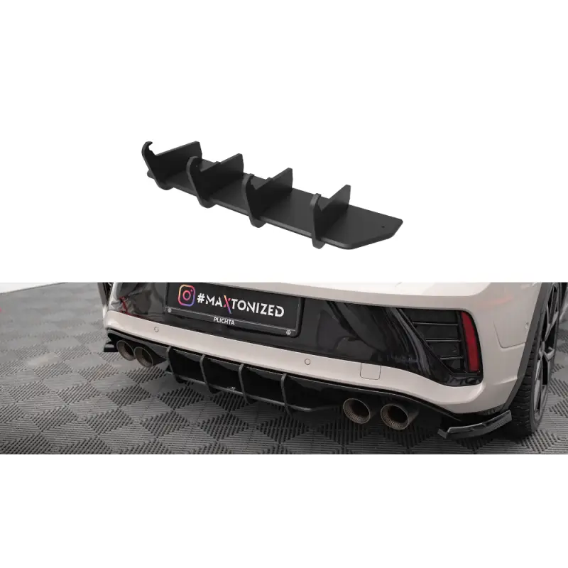 Street Pro Rear Diffuser Volkswagen T-Roc R Mk1 Facelift Prix Cassé