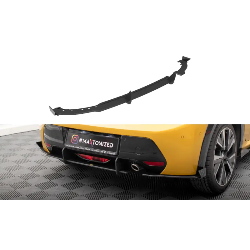Street Pro Rear Side Splitters + Flaps Peugeot 208 GT Mk2 Achat Immédiat