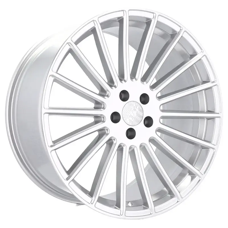 4 jantes 8.5 20 5x112 Argent Brillant Retour Gratuit