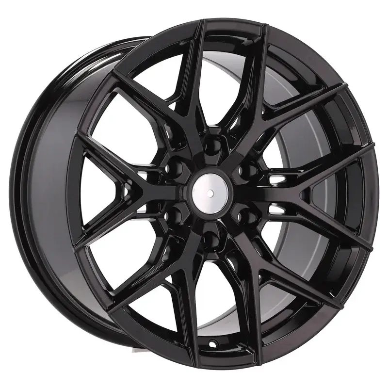4 jantes 9.0 20 6x139.7 Noir Brillant Certifié