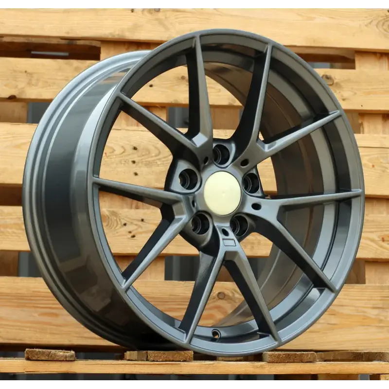 4 jantes 8.0 18 5x120 design BMW Fluotournage Gris Brillant Jusqu’à Épuisement Des Stocks