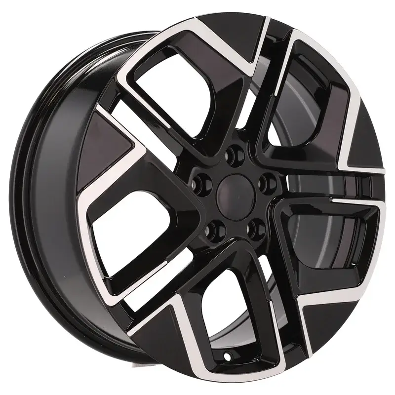 4 jantes 7.5 17 5x112 design Volkswagen Noir Brillant Prix Cassé