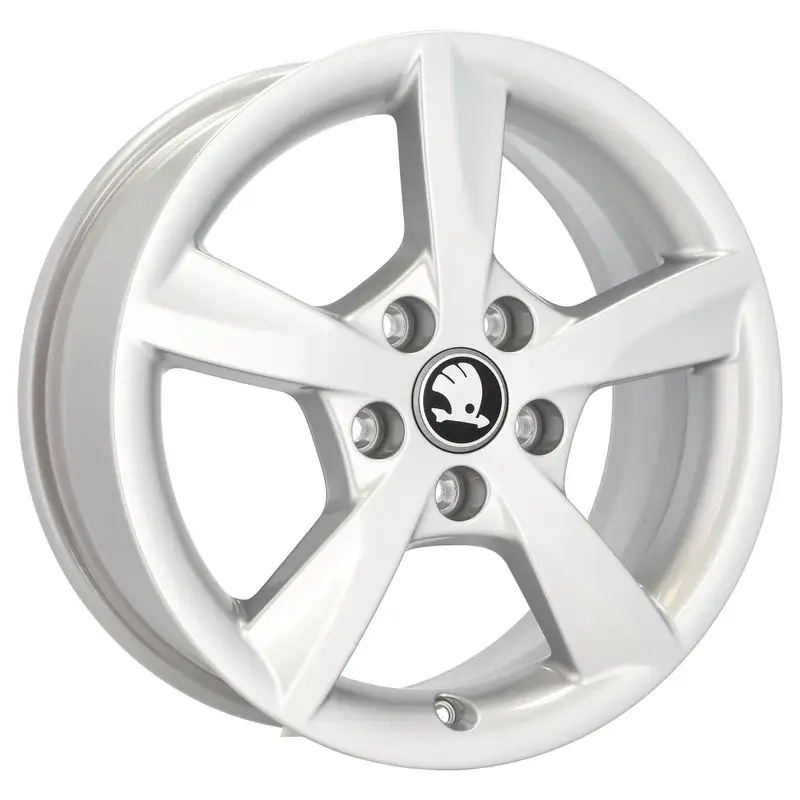 4 jantes 6.5 16 5x112 Argent Brillant Offre Du Jour