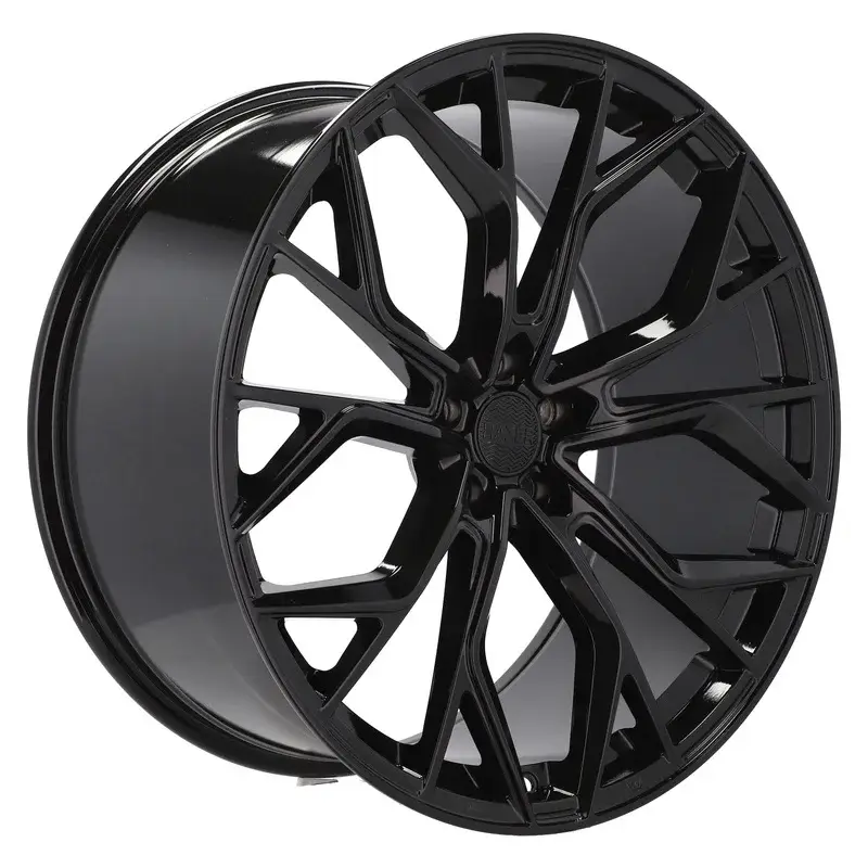 4 jantes 8.5 19 5x112Noir Brillant Petit Prix