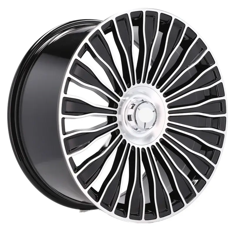Achetez Aujourd’hui 4 jantes 8.5 20 5x112 design Mercedes Fluotournage Noir Brillant