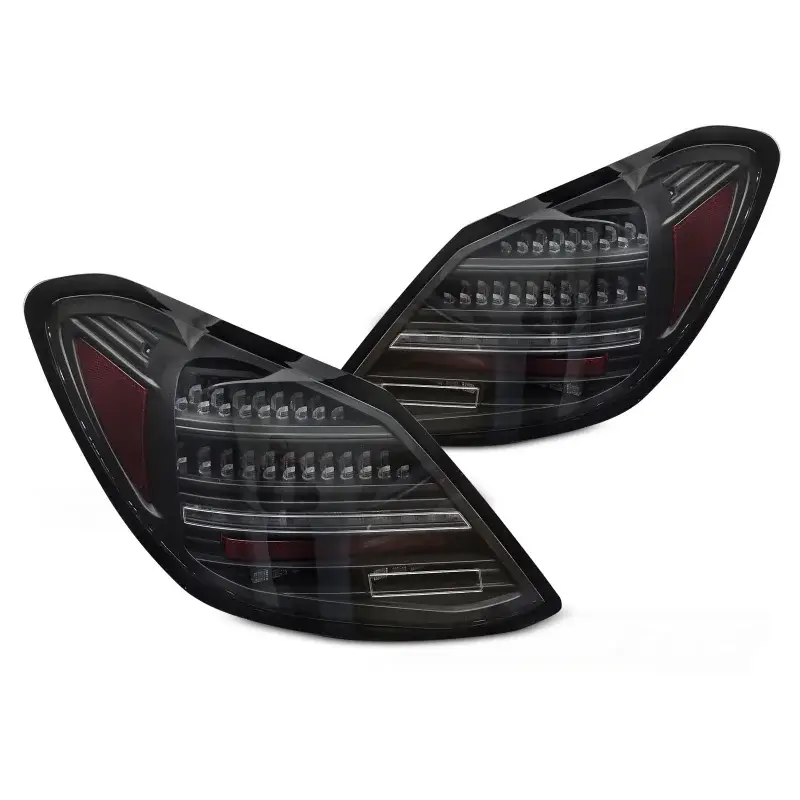 Réduction Feux Arrière LED Noirs Séquentiels pour Mercedes C-Class W205 14-21