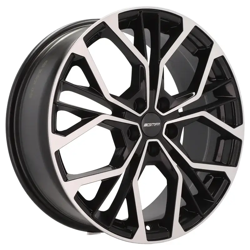4 jantes 7.5 18 4x100 Noir Brillant Commander Vite