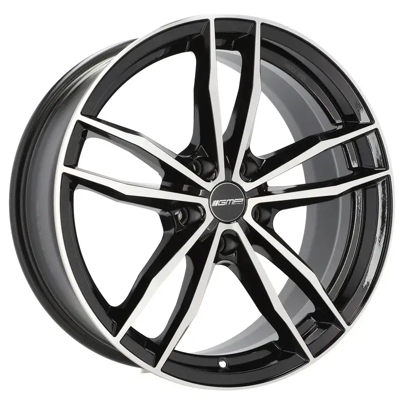 4 jantes 8.0 18 5x112 Noir Brillant Satisfait Ou Remboursé