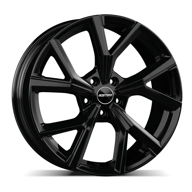 4 jantes 7.0 17 5x112 Noir Brillant Dernier Modèle
