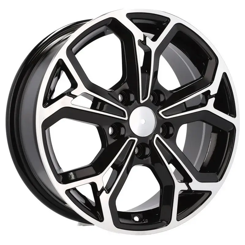 4 jantes 7.0 17 5x114.3 design Kia Fluotournage Noir Brillant Soldes