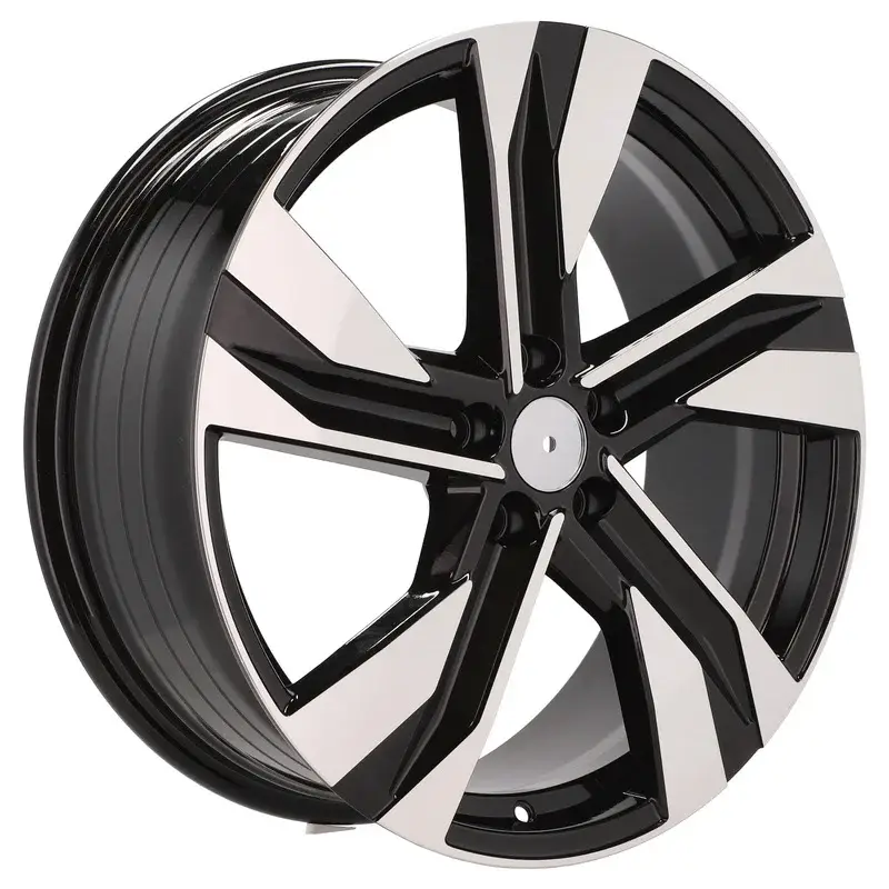 4 jantes 8.0 20 5x108 design Volvo Fluotournage Noir Brillant Vente Flash