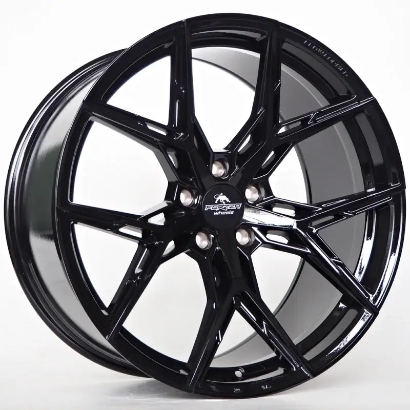 2 jantes Ratlankis Forzza Gravity 10,5X21 5X112 ET40 66,56 Black Certifié