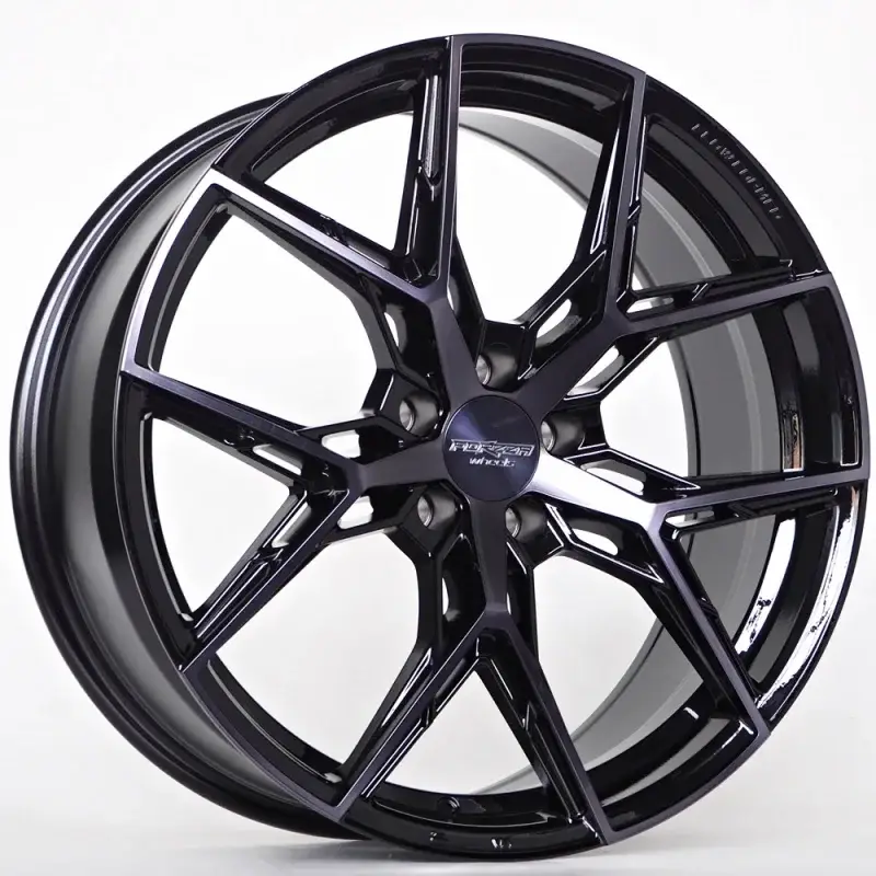 2 jantes Ratlankis Forzza Gravity 8,5X20 5X112 ET35 66,56 BFM + Black Clear Coat Satisfait Ou Remboursé