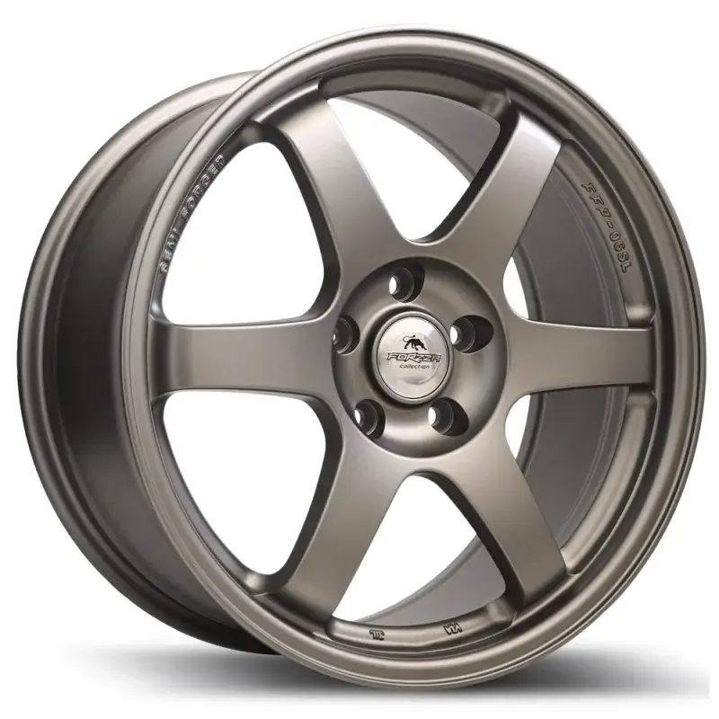 Meilleur Choix 2 jantes Ratlankis Forzza Kyoto 8,5X18 5X114,3 ET42 73,1 Satin Gunmetal