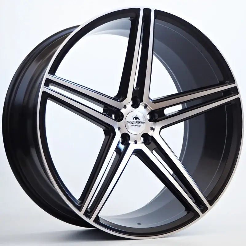 2 jantes Ratlankis Forzza Bosan 10,5X22 5X112 ET38 66,45 BmFM Pas Cher