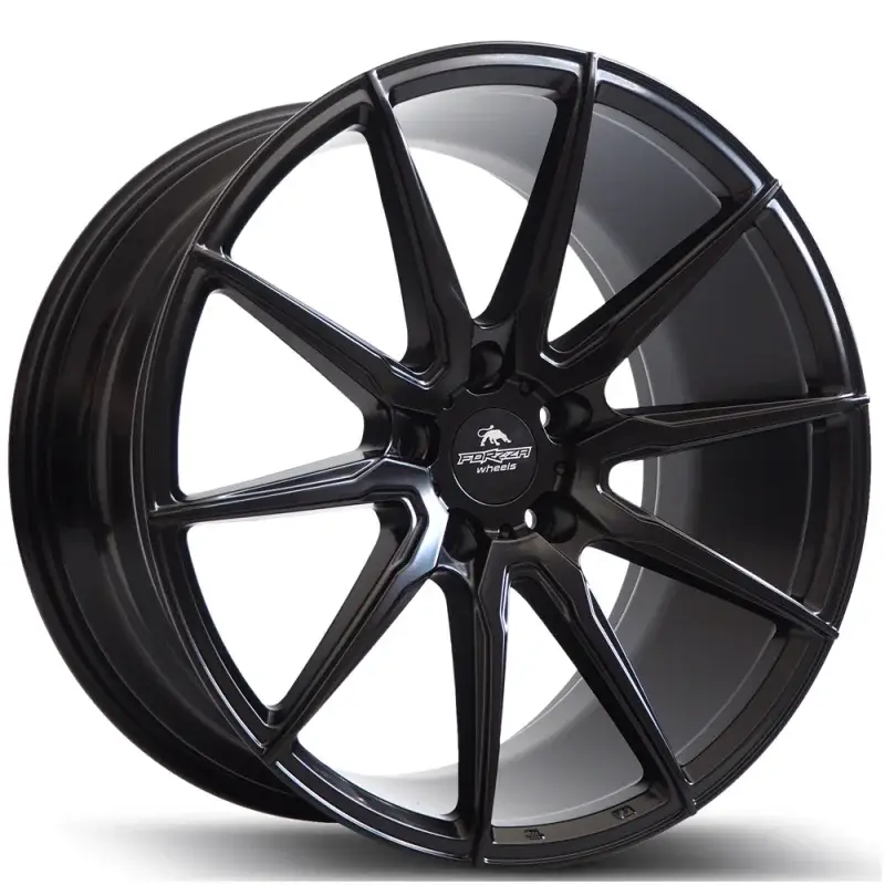 2 jantes Ratlankis Forzza City 8,5X19 5X120 ET32 72,56 Satin Black Vente Directe