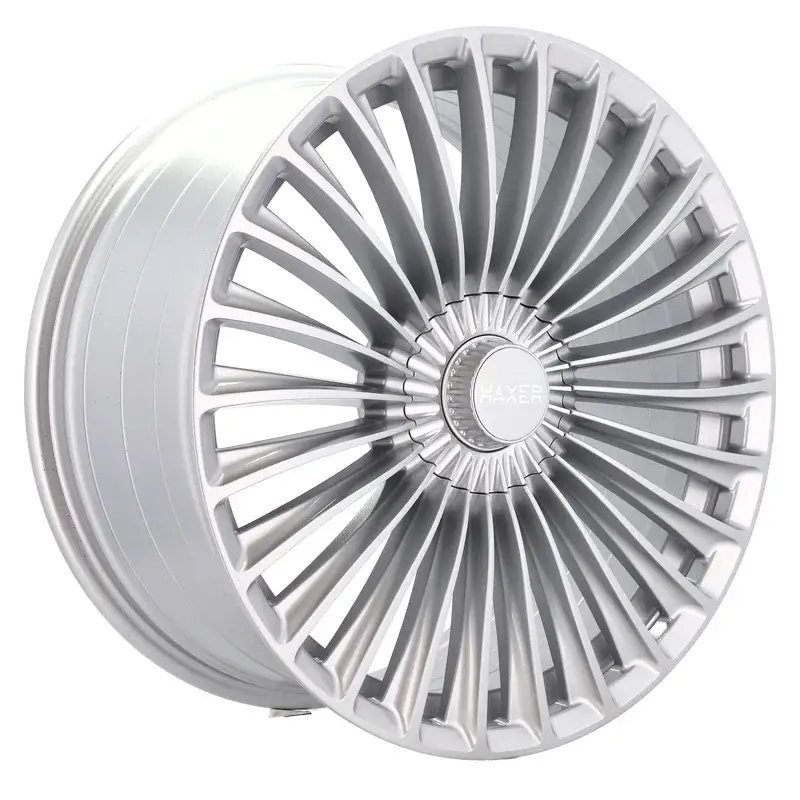 4 jantes 8.5 20 5x112 Fluotournage Argent Brillant Meilleur Prix