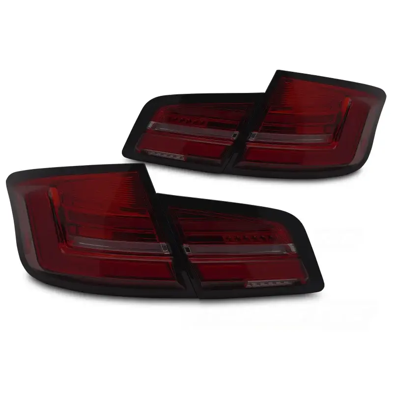 Feux Arrière LED Bar Fumés Rouges pour BMW F10 2010-2013 Produit De Marque