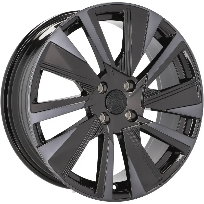 Offre Limitée 4 jantes 7.0 18 4x108 design Peugeot Fluotournage Noir Brillant