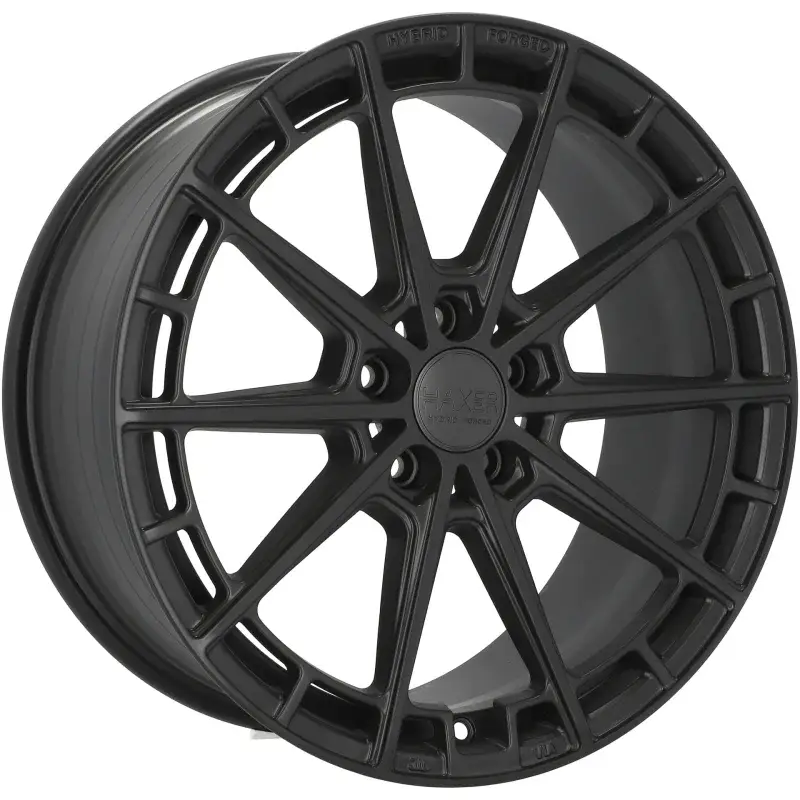 4 jantes 8.5 19 5x112 Fluotournage Noir Mat Vente Directe