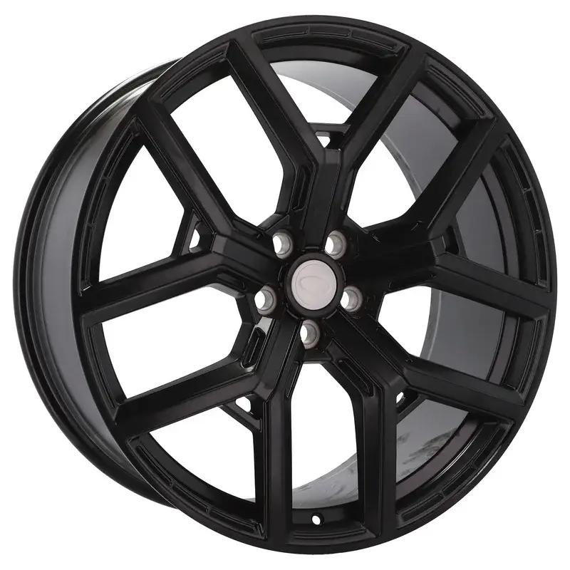 Nouveauté 4 jantes 10.0 23 5x120 design Land Rover Fluotournage Noir Brillant